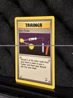 Item Finder 103/130 Base Set 2 Trainer Card Pokemon TCG NM - Image 3