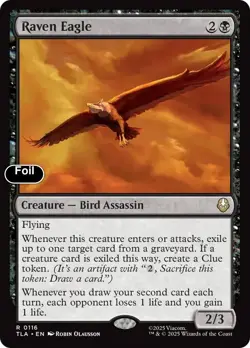Raven Eagle Foil 116 Avatar: The Last Airbender NM EN - Image 1