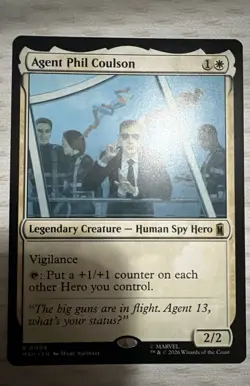 Agent Phil Coulson Marvel Super Heroes Regular Mtg M/NM - Image 1