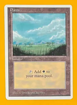 MTG PLAINS Summer Magic (Edgar) (OldManMTG 014-275) - Image 1