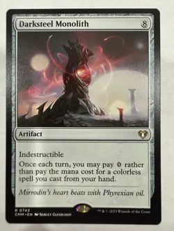 MTG TCG Darksteel Monolith Commander Masters 743 Artifact Regular - Image 1