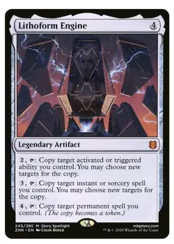 1x MTG Lithoform Engine - ZNR Mythic Artifact! NM Mint - Image 1