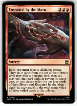MAGIC: THE GATHERING ENSNARED BY THE MARA 84 UNIVERSES BEYOND: DOCTOR WHO NM - Image 1