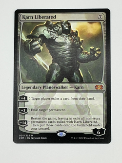 Karn Liberated 1 Mythic Double Masters Magic: The Gathering Near Mint MJB - Image 1