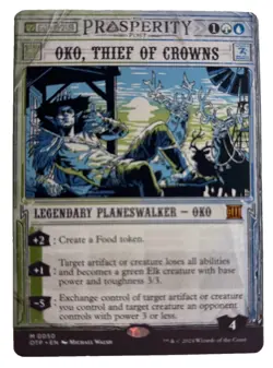 Oko Thief of Crowns 0050 Outlaws of Thunder Junction Breaking News MTG Mythic - Image 1