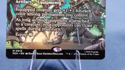 Ronin's Arsenal - Conqueror's Flail (Borderless) NM - MTG TMNT PZA #15 0015 8*A - Image 3