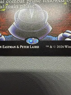 Waves of Aggression Borderless NM/M MTG PZA R 0013 Regular TMNT - Image 3