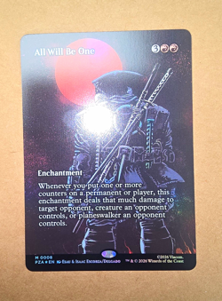 MTG PZA All Will Be One (Borderless) #8 Foil NM/M - Image 1