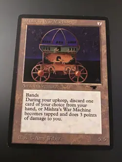 MTG Mishra's War Machine Antiquities - Image 1