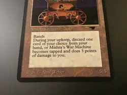 MTG Mishra's War Machine Antiquities - Image 3