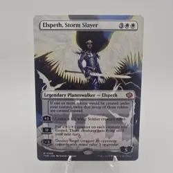 Elspeth, Storm Slayer (Borderless) 398 Regular Tarkir: Dragonstorm MTG NM - Image 1