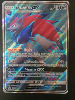 Zoroark GX SM84 Black Star Promo Full Art Holo (2017) Sm Pokemon TCG DMG - Image 1