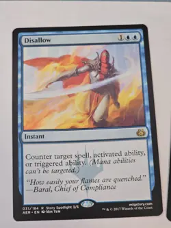MTG - Disallow - Aether Revolt - Image 1