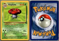 1999 Pokemon, Jungle, #31/64 Vileplume, Rare - Image 3