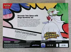 Pokemon Ascended Heroes Sealed Premium Poster Collection Mega Gardevoir - Image 2