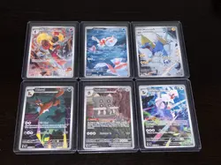 Pokemon TCG Pitch Black Illustration Rare Lot of 6 Cards - Goldeen Armarouge - Image 1