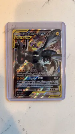 Pikachu & Zekrom GX SM168 TAG TEAM Promo Holo English Pokemon TCG 240 HP - Image 3