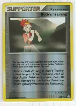 2008 Pokemon Buck's Training 130/146 Reverse Holo Foil MP - Image 1