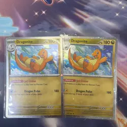 X2 Pokemon Dragonite (Cosmos Holo) 149/165 SV 151 Near Mint - Image 1