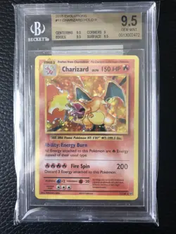 Pokemon - Evolutions - Charizard Holo - H11/108 - BGS 9.5 GEM MINT - Rare - Image 1