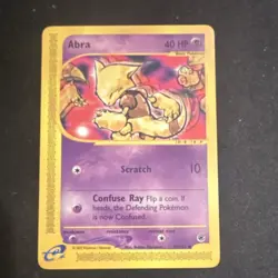 The Pokemon Company Abra 093/165 Expedition Regular Common Basic 40 HP ENG 2002 - Image 1