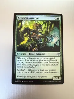 Seedship Agrarian - 204 - MTG: Edge of Eternities - Uncommon - FOIL - Image 1