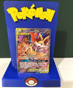 Pokemon TCG Charizard & Braixen GX SM230 SM TAG TEAM Full Art Holo Promo ENG - Image 1