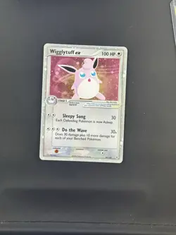 2004 Pokemon WIGGLYTUFF EX #101/101 Hidden Legends Cosmos Holo Ultra Rare ENG - Image 1