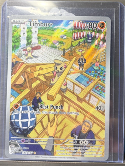 Pokemon TCG Timburr Illustration Rare - Image 1
