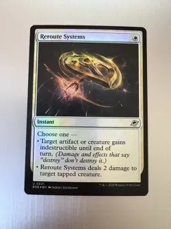 Reroute Systems - 31 - MTG: Edge of Eternities - Uncommon - FOIL - Image 1