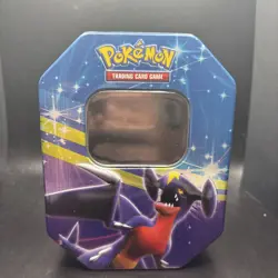 2009 Pokemon TCG Garchomp C LV.X Tin Empty - Image 1