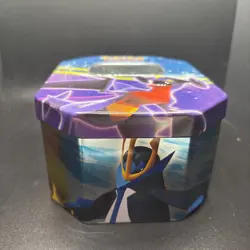 2009 Pokemon TCG Garchomp C LV.X Tin Empty - Image 2