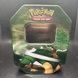 Pokemon TCG Tin Torterra Infernape Empoleon Storage Box 2007 - EMPTY Case Only - Image 1