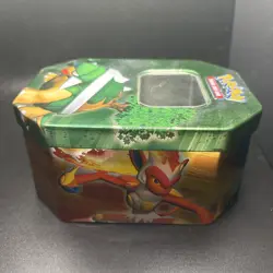 Pokemon TCG Tin Torterra Infernape Empoleon Storage Box 2007 - EMPTY Case Only - Image 3