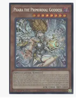 Phara the Primordial Goddess - CORI-EN022 - Secret Rare - English - NM - YuGiOh - Image 1