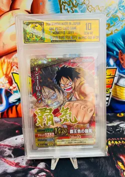 Monkey D. Luffy 2011 Bandai Made In Japan One Piece Card Game Common C076-W N - Image 4