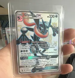 Pokemon TCG Greninja GX SV56/SV94 Hidden Fates Shiny Vault Holo English 2019 - Image 1