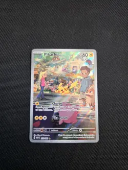 Pikachu 173/165 Illustration Rare SV: 151 Holo Pokemon TCG NM+ - Image 2