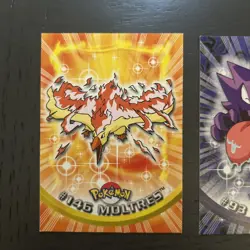 Pokemon Cards - TV Animation Topps - Lot Moltres, Haunter, Magmar - NM/LP - Image 2
