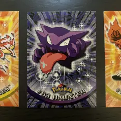 Pokemon Cards - TV Animation Topps - Lot Moltres, Haunter, Magmar - NM/LP - Image 3