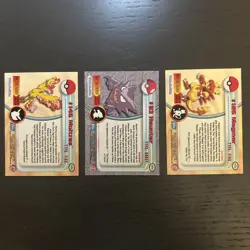 Pokemon Cards - TV Animation Topps - Lot Moltres, Haunter, Magmar - NM/LP - Image 5