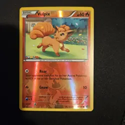 Vulpix 20/160 XY Primal Clash 2015 Reverse Holo Pokemon Card NM - Image 1