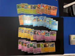 Pokemon TCG Pitch Black 78 Cards Holo/Reverse Holos Lot NO Dups. Master starter - Image 3