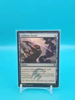 Stubborn Denial X1 - NM - Khans of Tarkir MTG Magic The Gathering Card English - Image 1