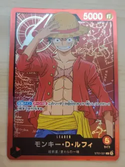 Monkey D. Luffy ST01-001 Leader Family Deck Set ONE PIECE Card Japanese - Image 1