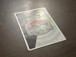 Rare Candy World Championships 2011 Christopher Kan Pokemon Trainer Card 82/95 - Image 4