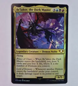 Be'lakor, the Dark Master 172 Universes Beyond: Warhammer 40,000 MTG Foil LP - Image 1
