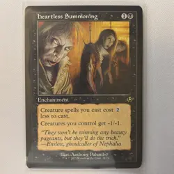 MTG Heartless Summoning #383 Retro Frame Rare Innistrad Remastered (INR) - Image 2