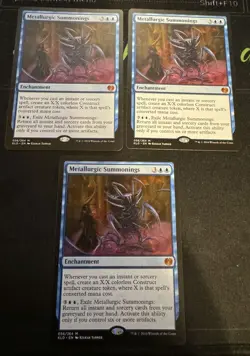Metallurgic Summonings X3 Kaladesh Magic the Gathering MTG - Image 1