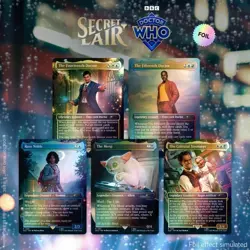 MTG Secret Lair x Doctor Who: Regeneration TRADITIONAL FOIL Edition Sealed Drop - Image 1